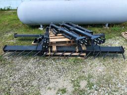 Remlinger 18' heavy duty single bar harrow