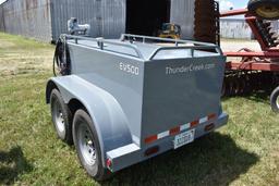 2016 Thunder Creek EV500 500 gal. fuel trailer