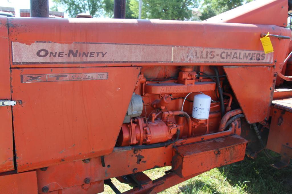 1969 Allis Chalmers 190 XT Series III diesel tractor