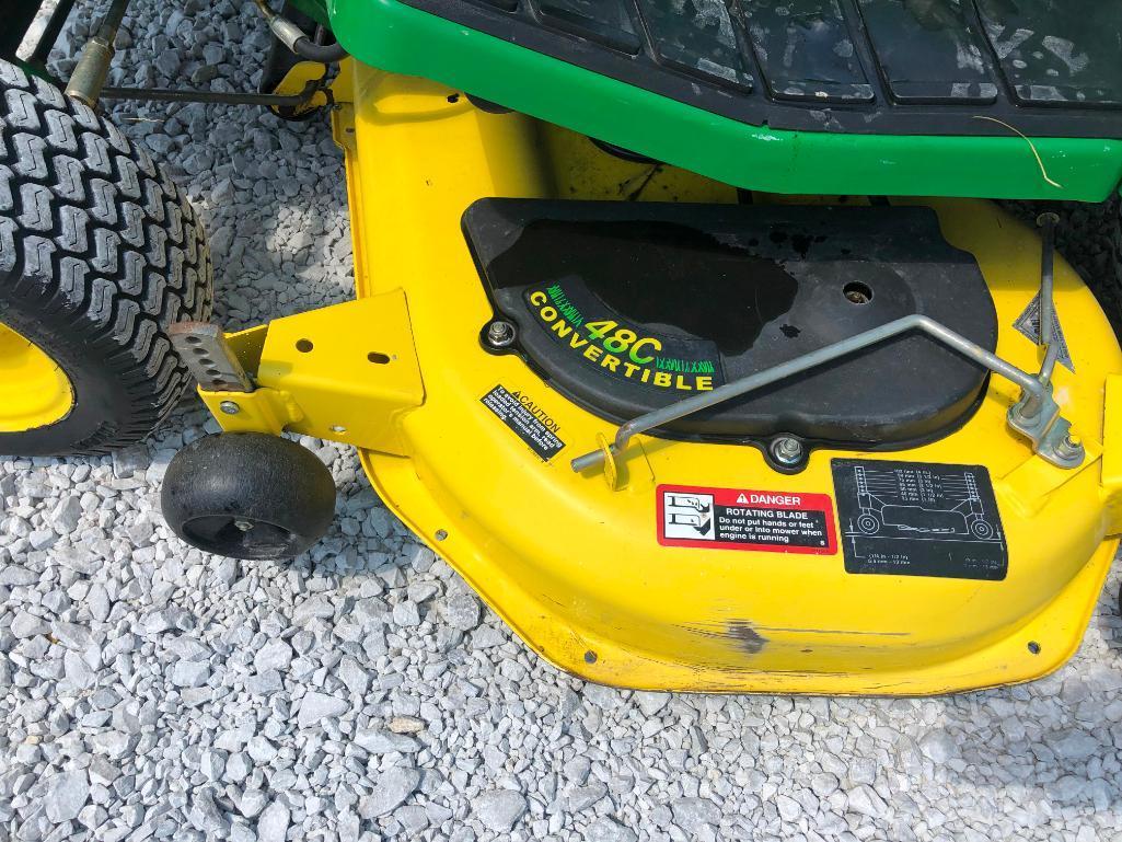 2001 John Deere 345 lawn mower