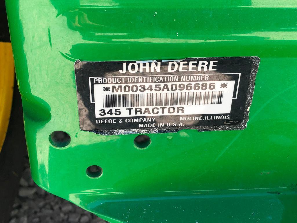 2001 John Deere 345 lawn mower