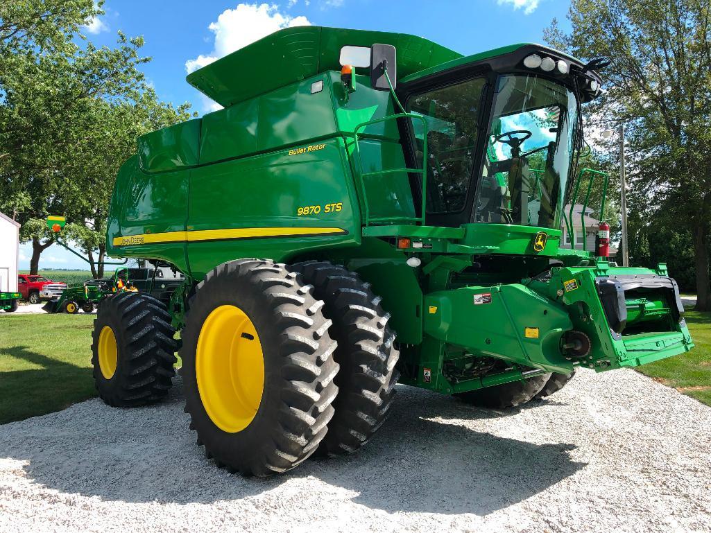 2011 John Deere 9870STS 2wd combine