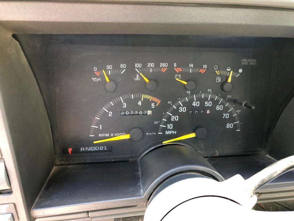 1992 Chevrolet 2500 4wd pickup