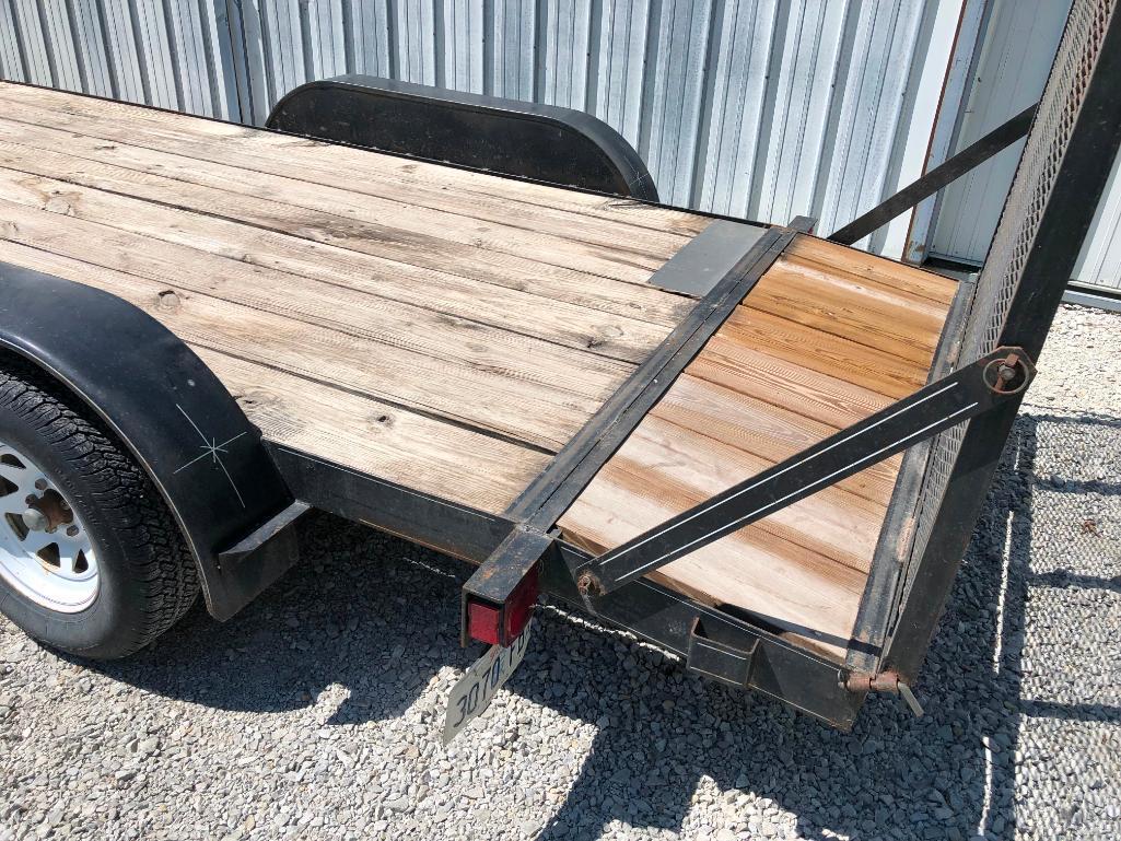 1996 Retco 16' flatbed trailer