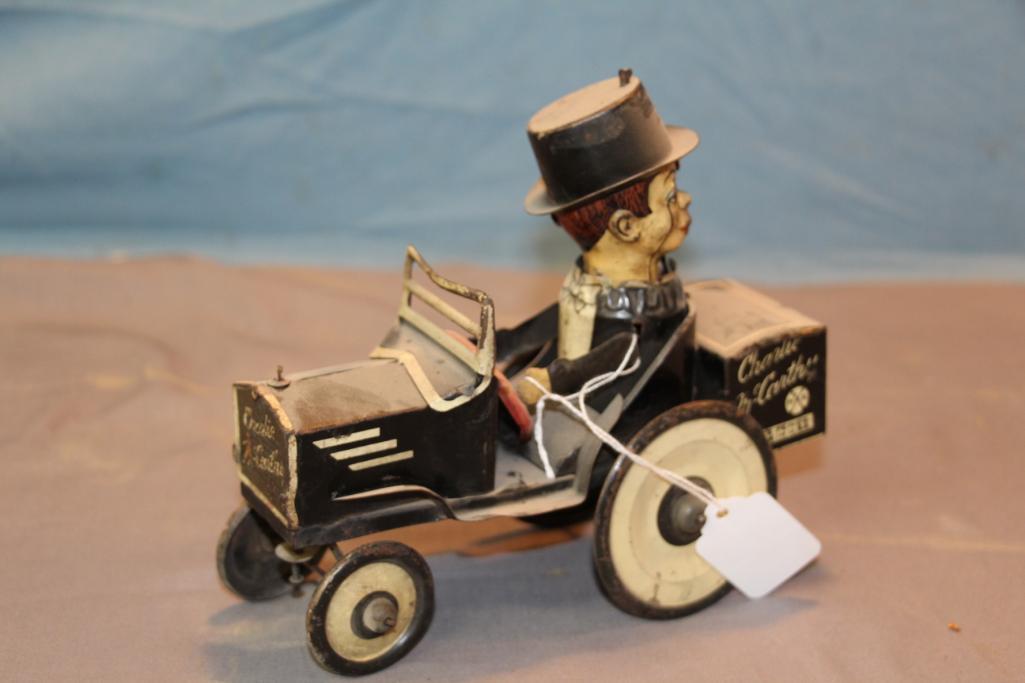 Marx Charlie McCarthy wind-up tin toy