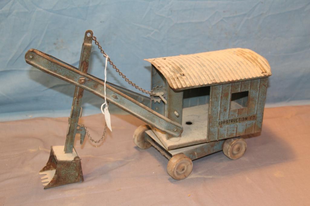 Structo Toys metal steam shovel