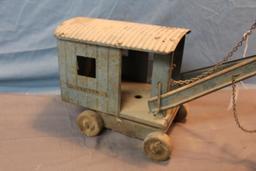 Structo Toys metal steam shovel