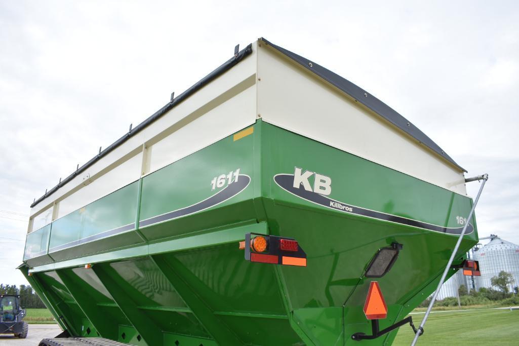 2016 Killbros 1611 tracked grain cart