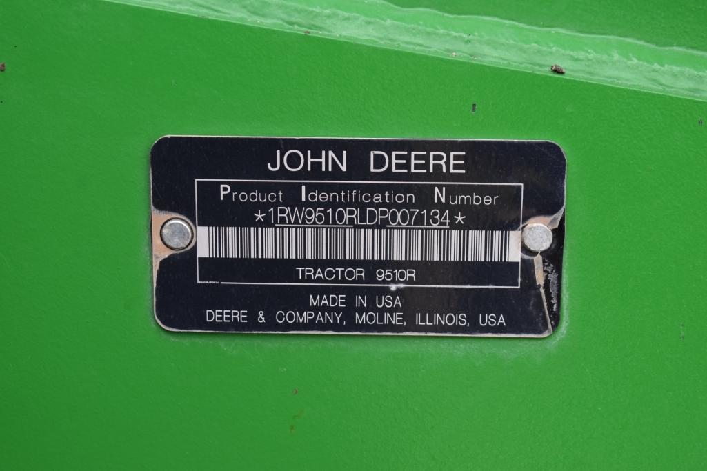 2013 John Deere 9510R 4wd tractor