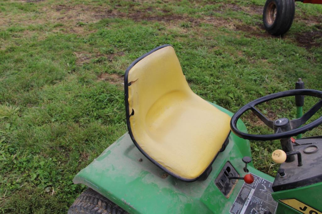 John Deere 210 riding lawn mower