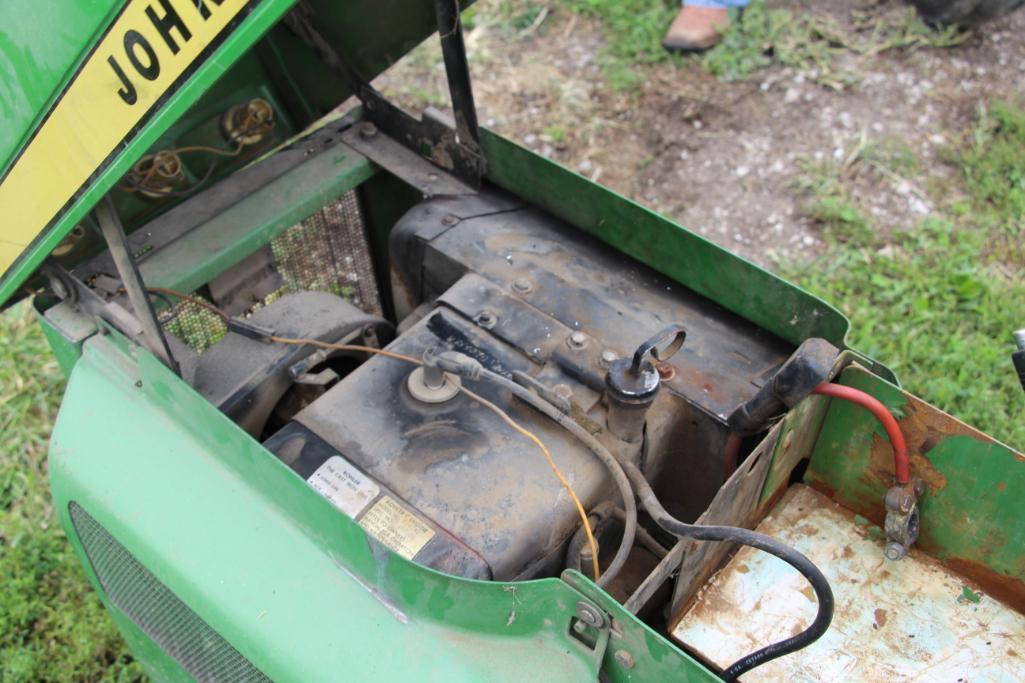 John Deere 210 riding lawn mower