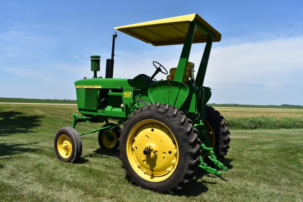 1972 John Deere 4020 2wd tractor