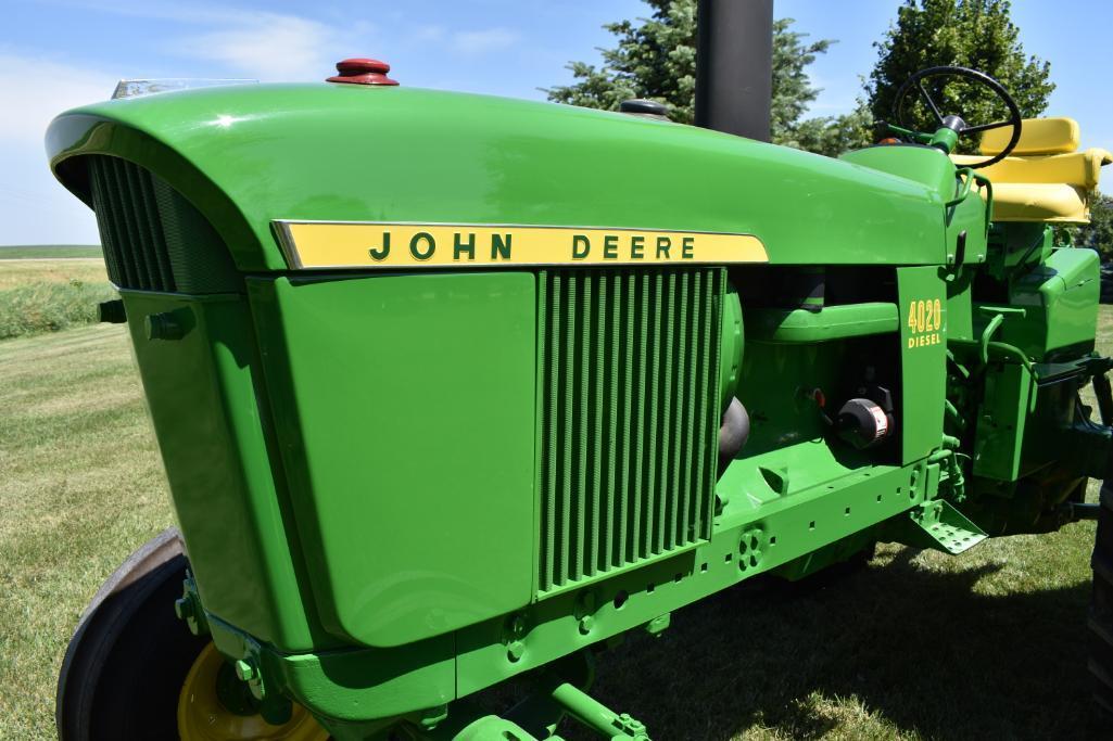 1972 John Deere 4020 2wd tractor