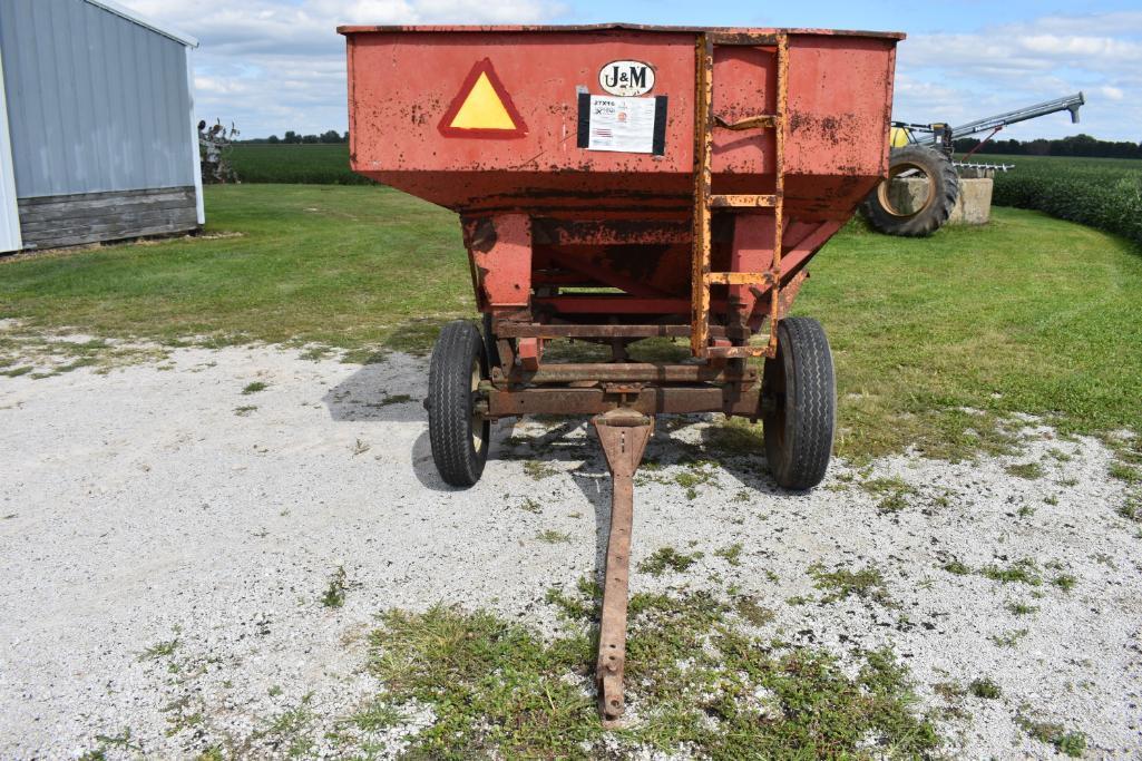 J&M 250 gravity wagons on JD running gear