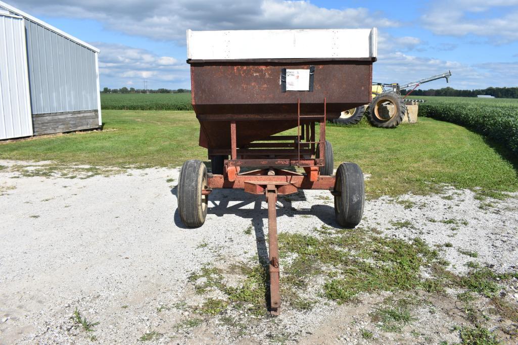 175 bu. gravity wagon on running gear