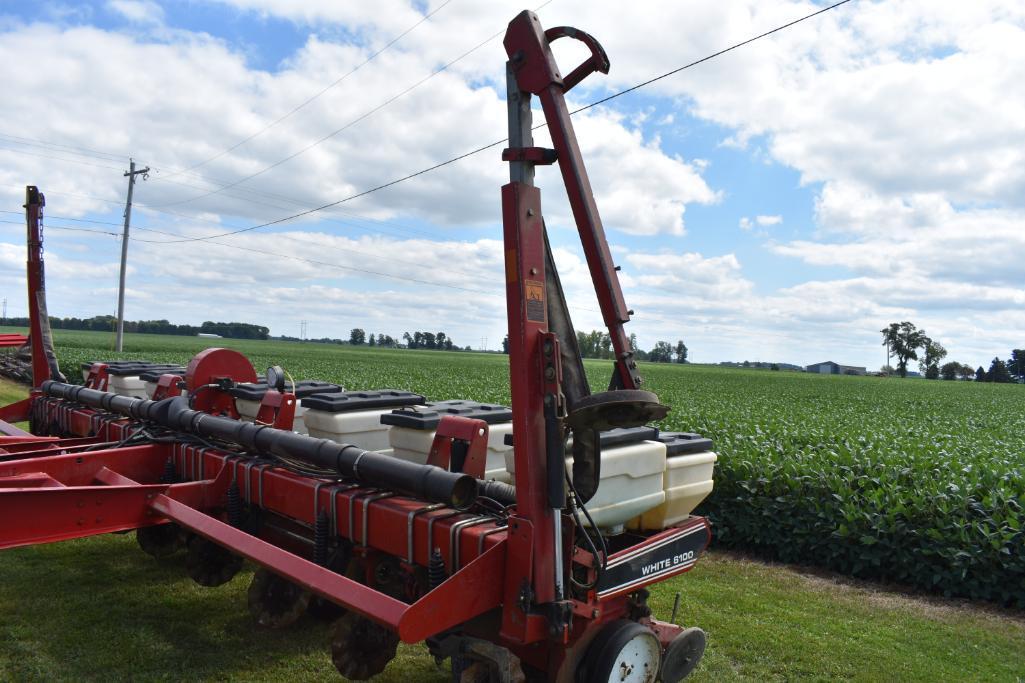 White 6100 8 row 30" planter