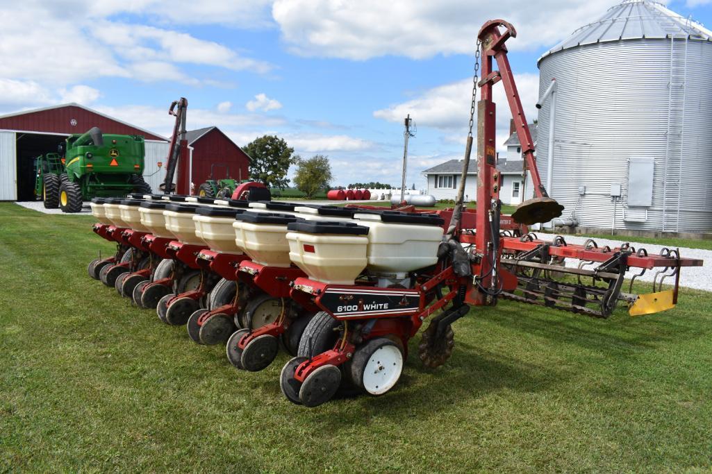 White 6100 8 row 30" planter