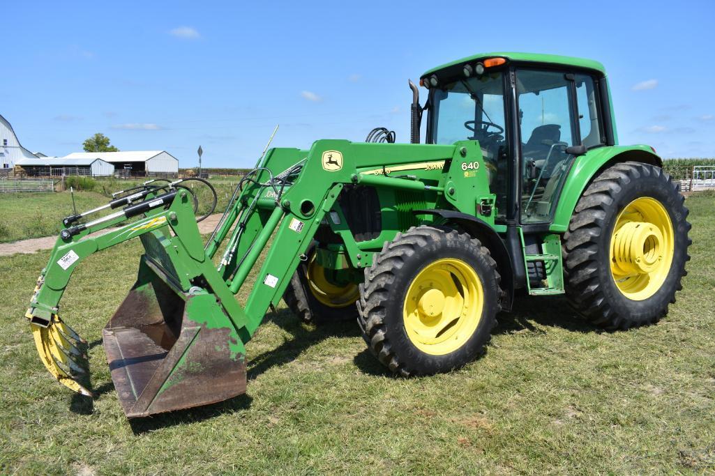 2005 John Deere 6420 MFWD tractor