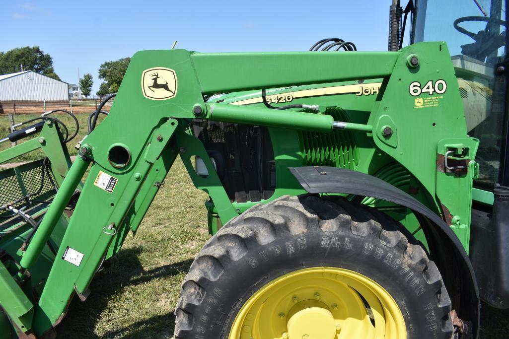 2005 John Deere 6420 MFWD tractor