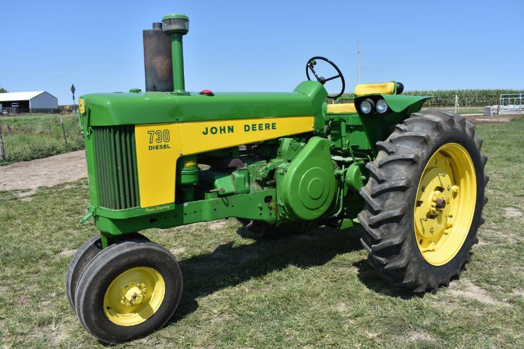 John Deere 730 dsl. tractor