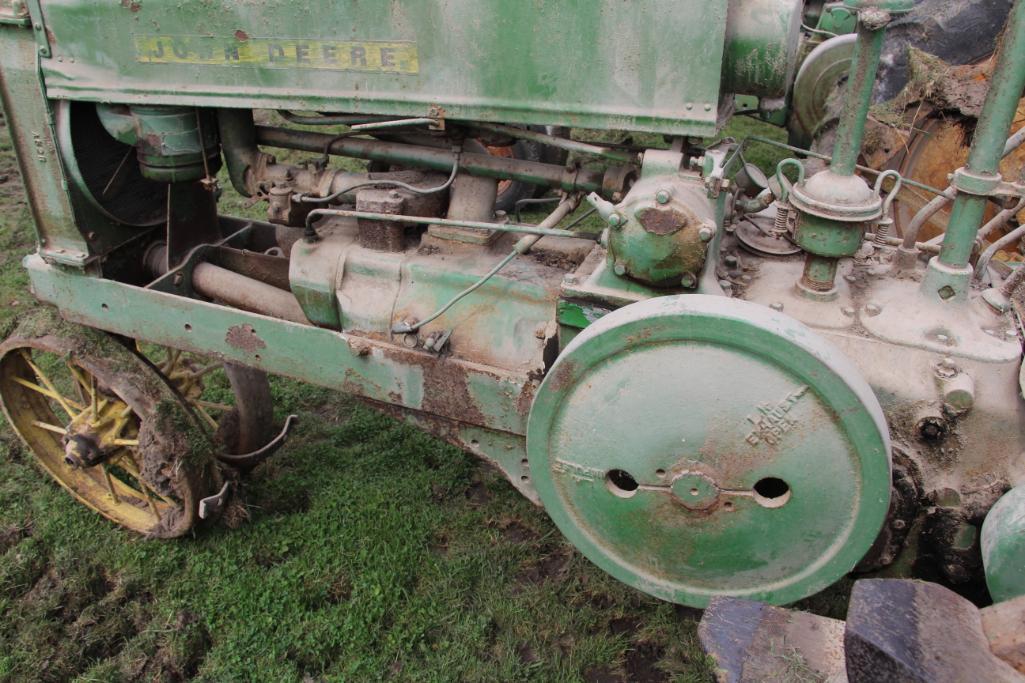 1936 John Deere Unstyled A tractor