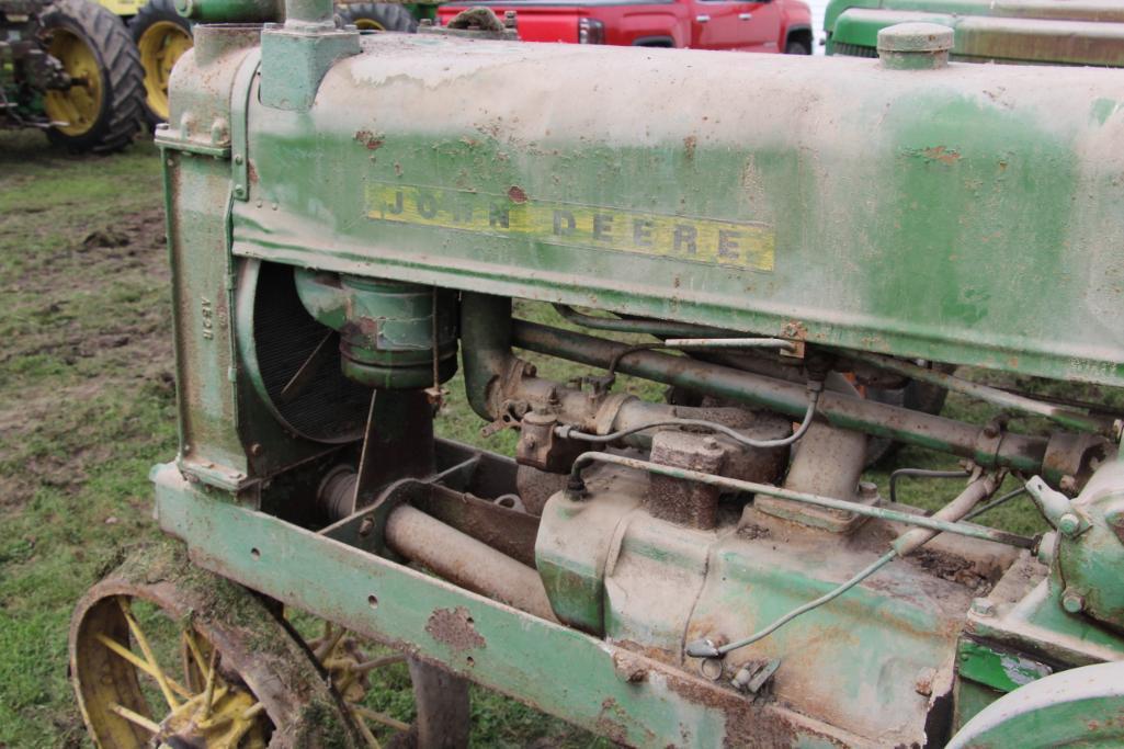 1936 John Deere Unstyled A tractor