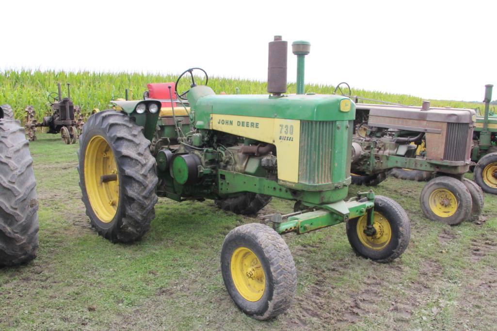 1957 John Deere 720 diesel tractor