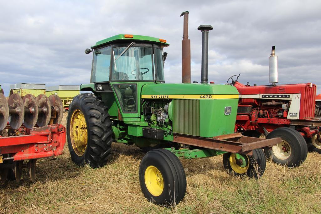 1977 John Deere 4430 2wd diesel tractor