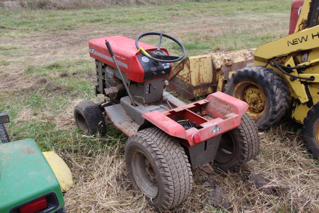 Massey Ferguson 12 riding lawn mower