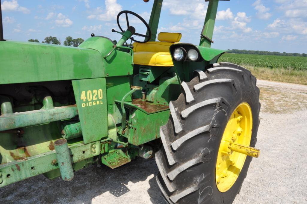 1969 John Deere 4020 2wd tractor