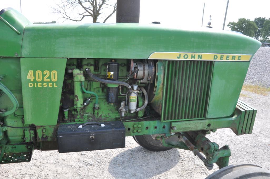 1969 John Deere 4020 2wd tractor