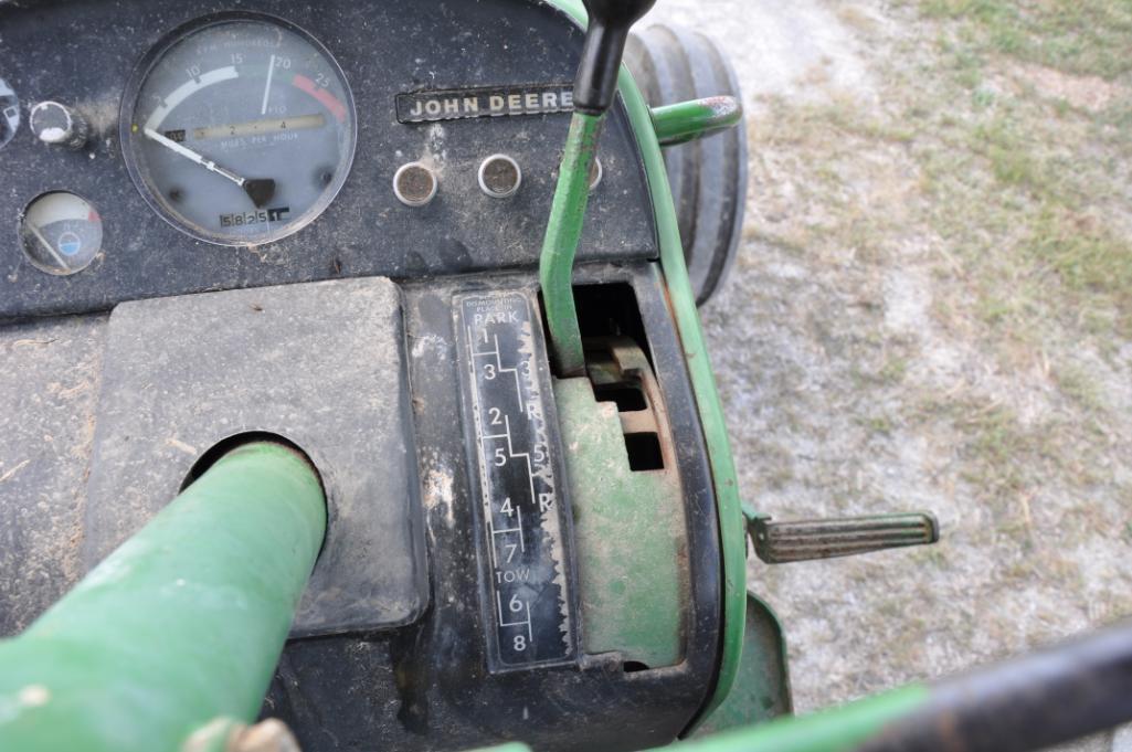 1969 John Deere 4020 2wd tractor