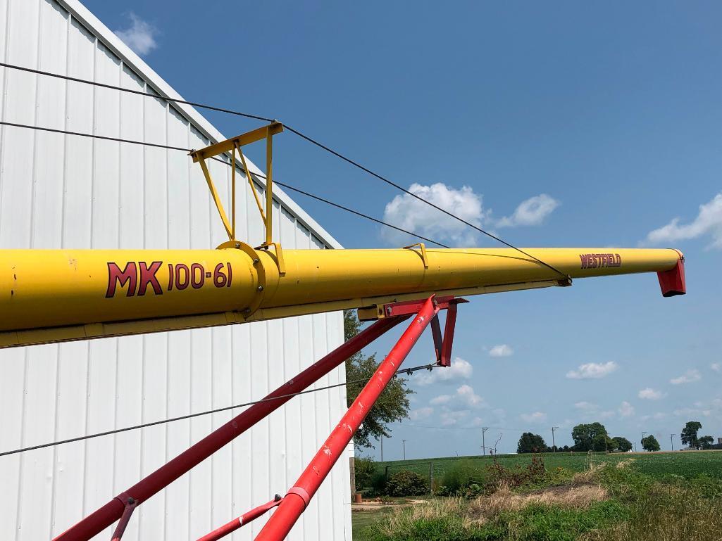 Westfield MK100-61 10"x61' swing-away auger