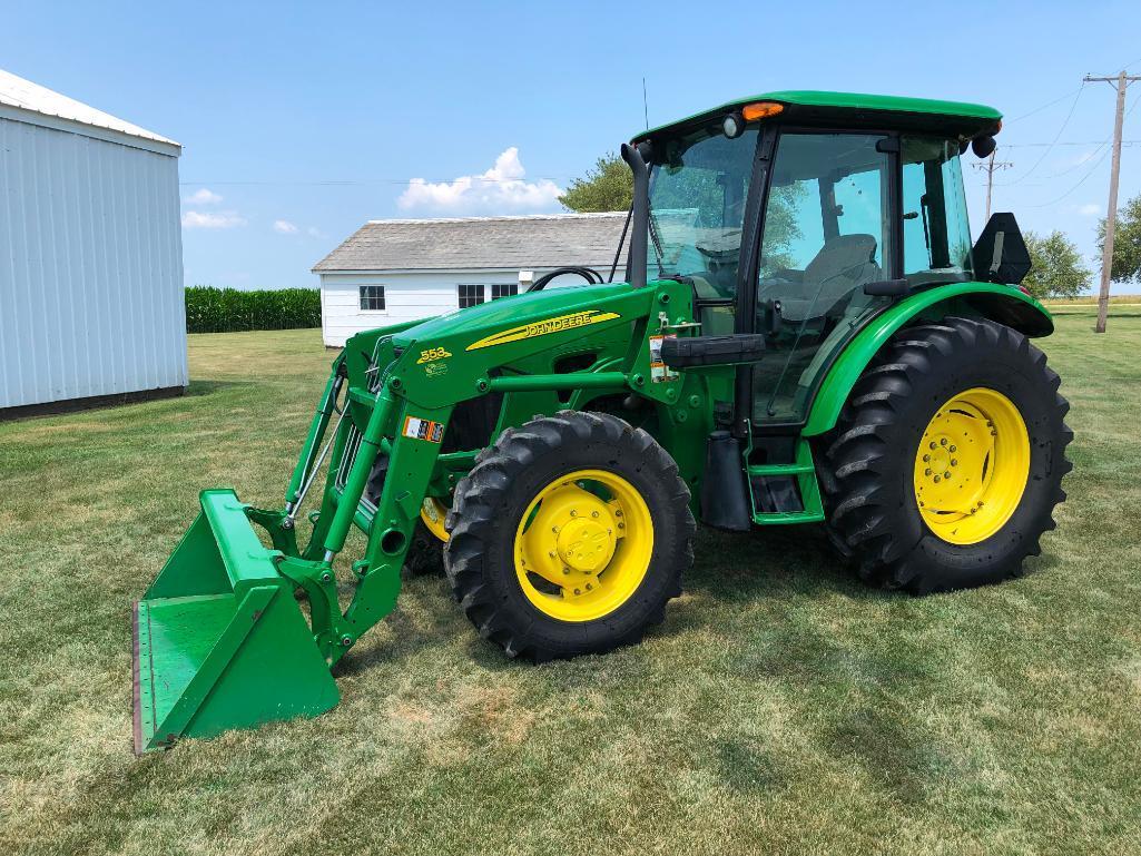 2010 John Deere 5105M MFWD tractor