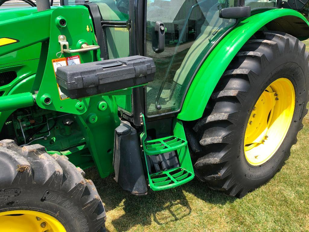 2010 John Deere 5105M MFWD tractor