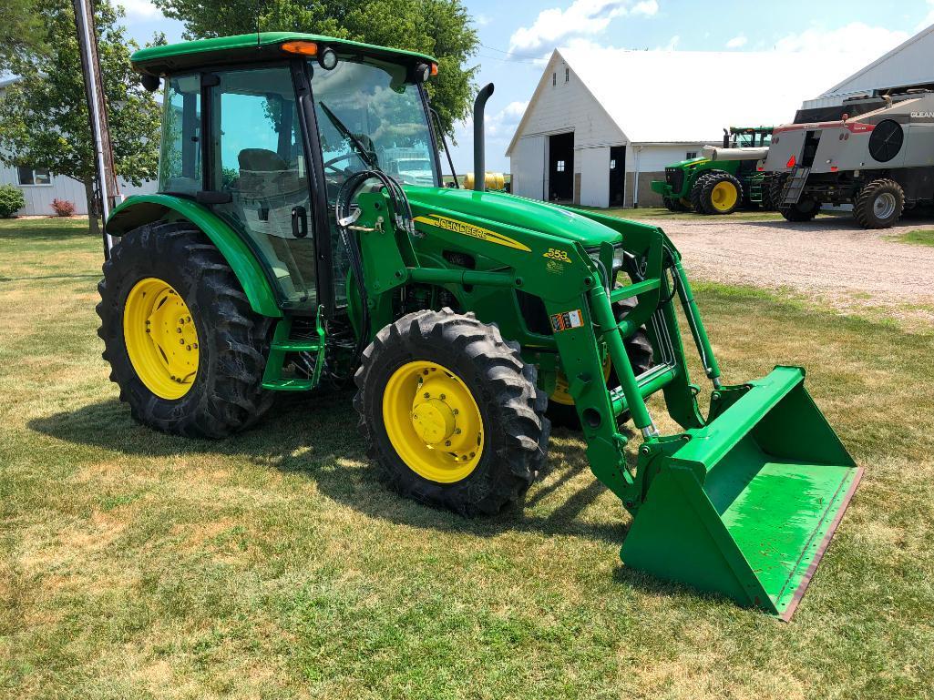 2010 John Deere 5105M MFWD tractor