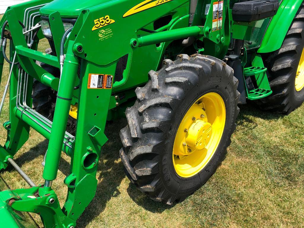 2010 John Deere 5105M MFWD tractor