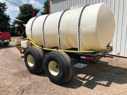 2009 Behnke 1,700 gal. liquid tender trailer