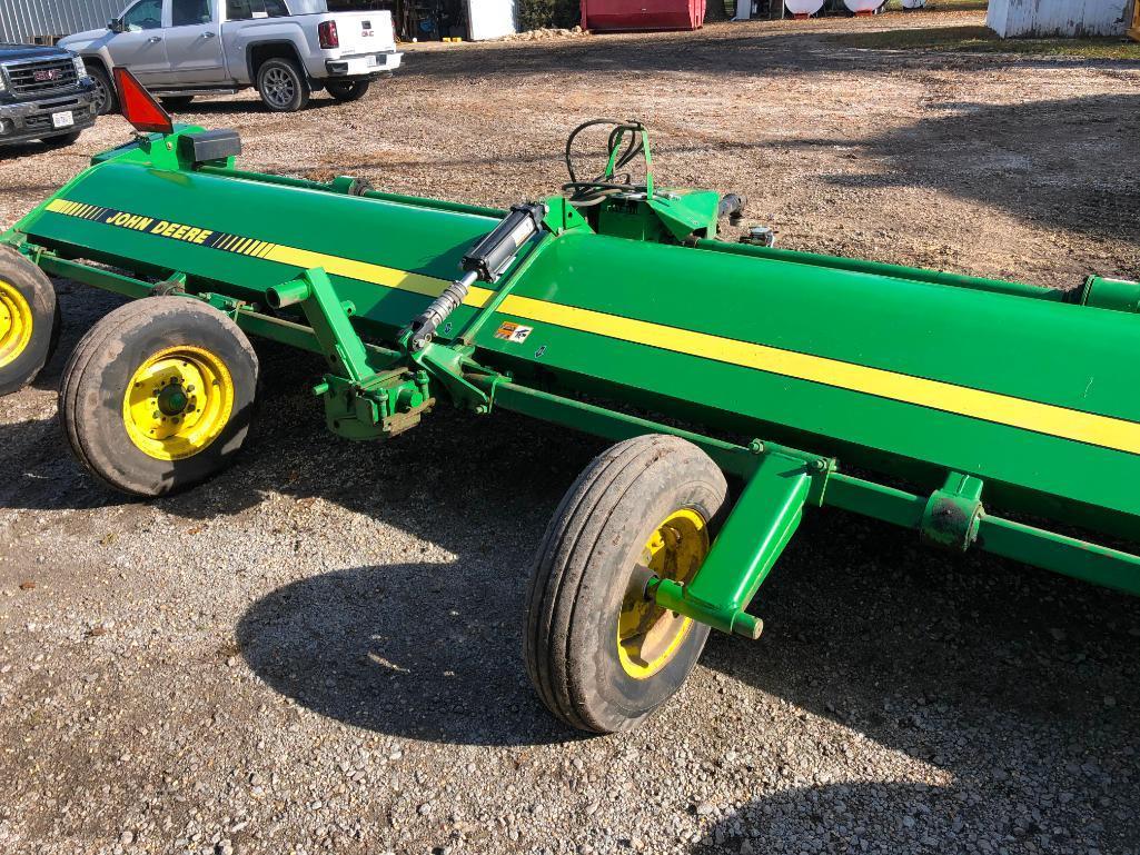 John Deere 120 20' stalk chopper