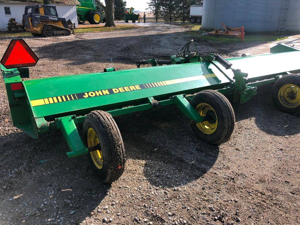 John Deere 120 20' stalk chopper