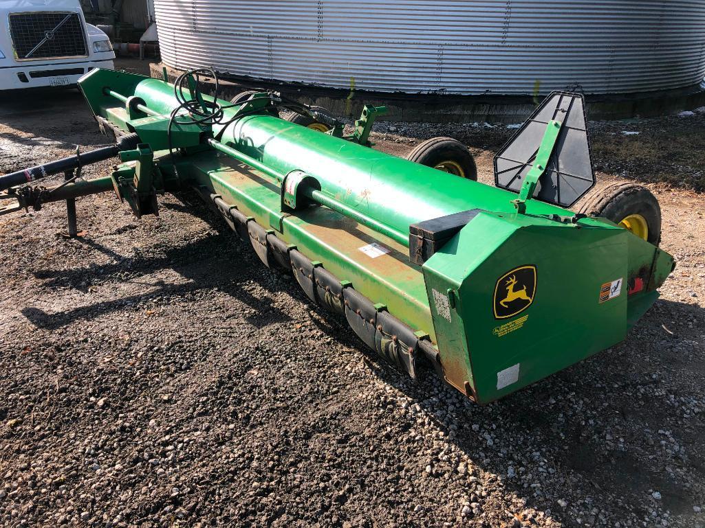 John Deere 120 20' stalk chopper