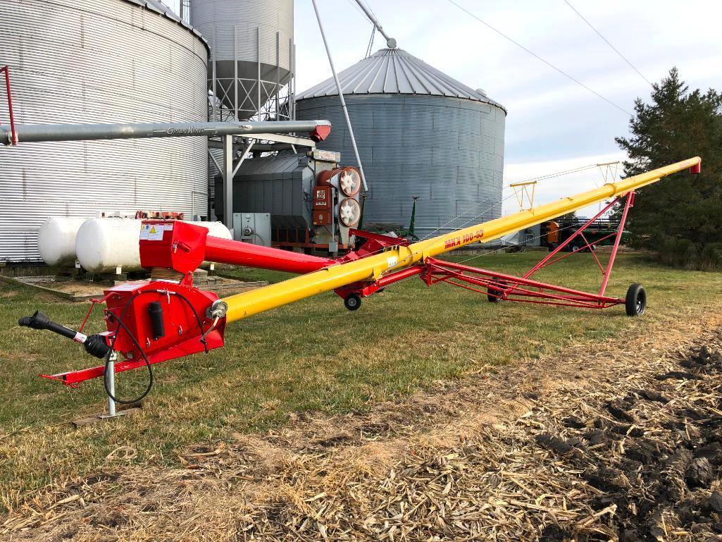 Westfield 10"x61' swing-away auger