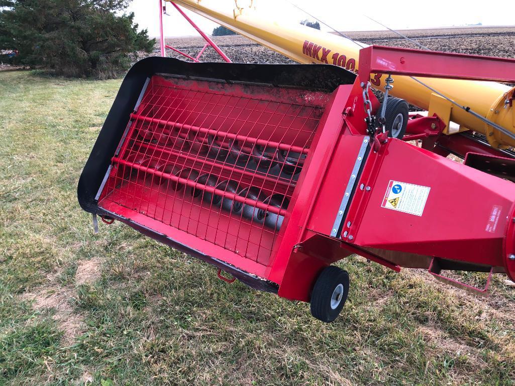 Westfield 10"x61' swing-away auger