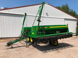 1995 John Deere 455 25' grain drill