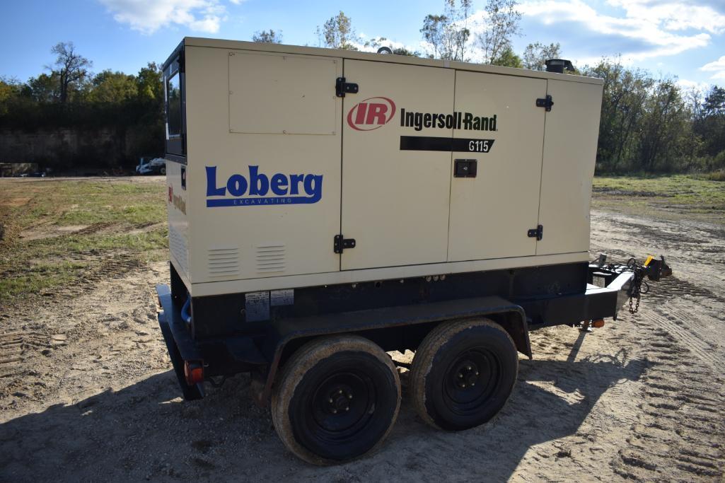 2001 Ingersol Rand G115 mobile generator