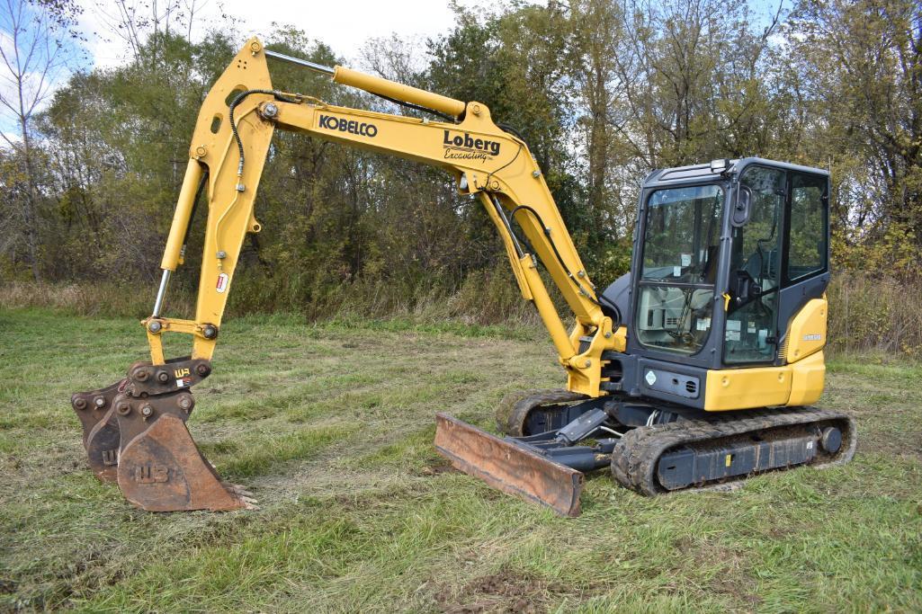 2014 Kobelco SK55SRX-6E excavator