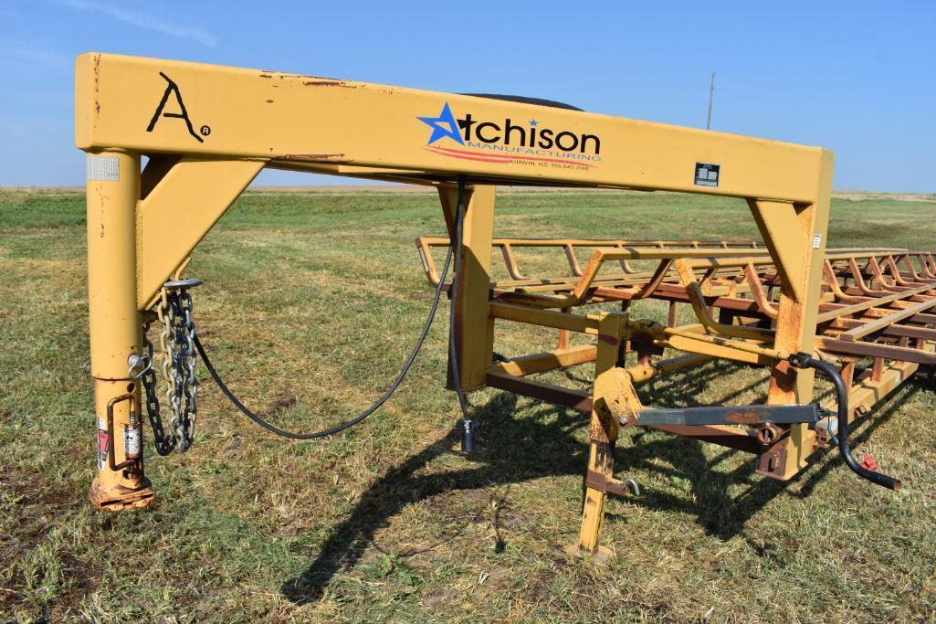 2009 Atchison 10-bale tandem hay trailer