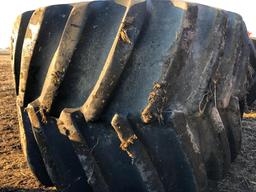 (2) 66x43.00-25 tires