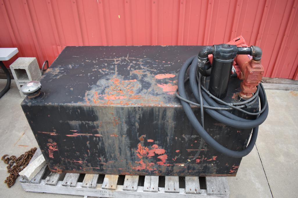 150 gal. fuel transfer tank with pump