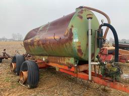 Balzer 2600 Magnum manure tank - needs repair